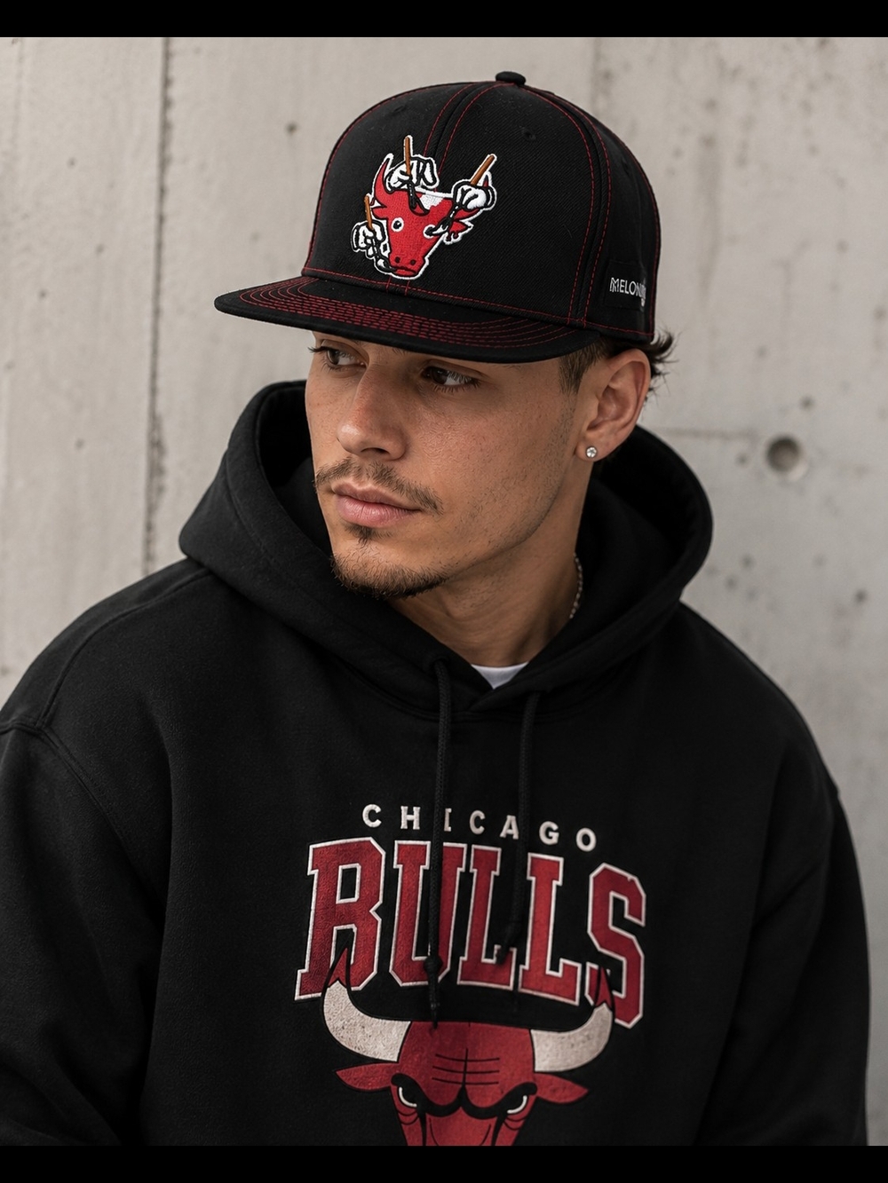 Limited Edition Chicago Bulls Artist Series Steve Seeley Snapback Hat